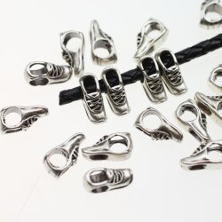 10 Zamak Clasp Hooks 35 mm (Ø 10.2 x 2 mm)