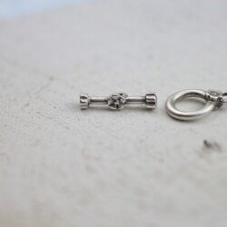 10 Toggle Clasps 18 x13 mm