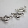 10 Toggle Clasps 18 x13 mm