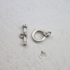 10 Toggle Clasps 18 x13 mm