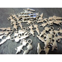 20 Stk. Erster Kuss Charms Anhänger 20 x14 mm