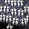 20 pcs. First Kiss Boy and Girl Charms 20 x14 mm