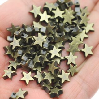 20 Stars Charms 20 x14 mm