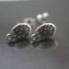 5 Pairs Earring Post 8 x13 mm