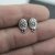 5 Pairs Earring Post 8 x13 mm