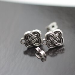 5 Pairs Earring Post 8 x10 mm