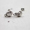 5 Pairs Earring Post 9 x14 mm