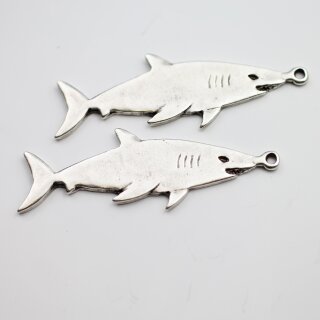 1 Hai Charm Anhnger 71 x 25 mm ( 2,5 mm)