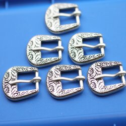 10 Metal Buckles 21 x 21 mm