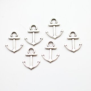 20 Anhnger Anker, Silber Anker