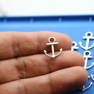 20 Anhnger Anker, Silber Anker