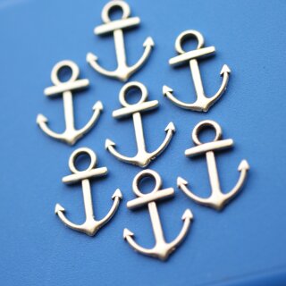 20 Anhnger Anker, Silber Anker