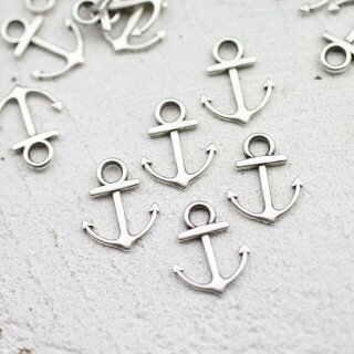 20 Anhnger Anker, Silber Anker