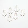 20 Antique Silver Anchor Charms Pendant