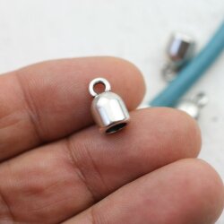 10 Endkappen 13 x 8 mm (Ø 5 mm)