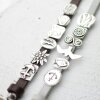 5 Island Sylt Slider Beads 29 x 21 mm (Ø 11 x2.5 mm)