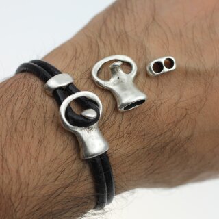 Armband Hakenverschluss Set 26 x 20 mm (Ø 10 x 5 mm)