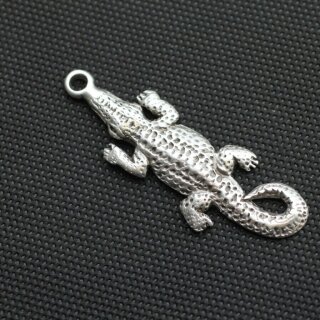 5 Krokodil Alligator Anhnger 60 x19 ( 3 mm)