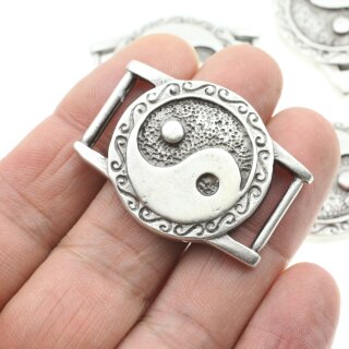 1 Yin und Yang Armband Verbinder 41x31 ( 17x2 mm)