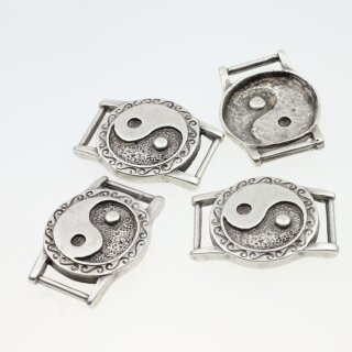 1 Yin und Yang Armband Verbinder 41x31 ( 17x2 mm)