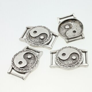 1 Yin und Yang Armband Verbinder 41x31 ( 17x2 mm)