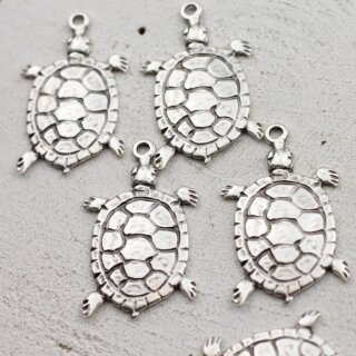 5 Schildkrten Anhnger 43x23 ( 3 mm)