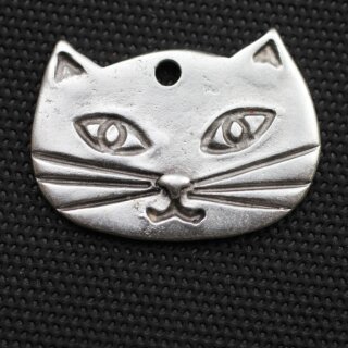 1 Katzen Anhnger 25x38 ( 3 mm)