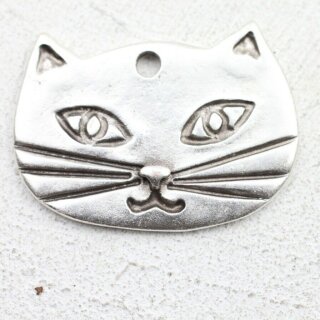1 Katzen Anhnger 25x38 ( 3 mm)