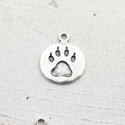 5 Paw Charms 30x25 (Ø 3 mm)