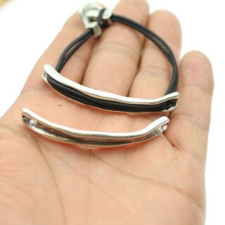 5 Zamak Bracelet Connector 60 mm (Ø 4 mm)