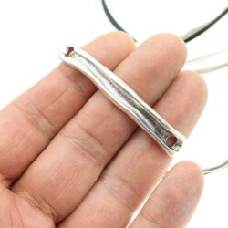 5 Zamak Bracelet Connector 60 mm (Ø 4 mm)