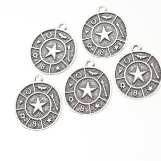 5 Runen Anhnger 23 mm ( 2 mm)