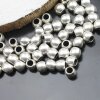 10 Metal Beads 8 mm (Ø 4 mm)