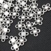 50 Flower Connector Charms Jewelry Accessories 8 mm