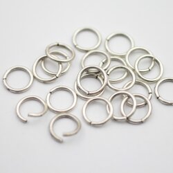 50 Jump Rings 12 mm 1,8 mm