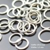 50 Jump Rings 12 mm 1,8 mm