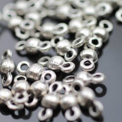 50 Connector Charms Jewelry Accessories 13x5 mm (Ø 1,8 mm)