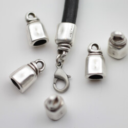 10 End Caps18x9 mm (Ø 6,5 mm)