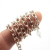 1 Metal Jewelry Jewelry Chain 7.5x6 mm (1,2 mm)