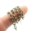 1 Metal Jewelry Jewelry Chain 7.5x6 mm (1,2 mm)