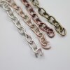 1 Metal Jewelry Jewelry Chain 7.5x6 mm (1,2 mm)