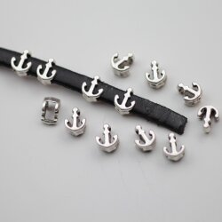 20 Anchor Slider 8x6 mm (Ø 5x2 mm)