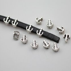 20 Anchor Slider 8x6 mm (Ø 5x2 mm)