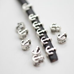 20 Anchor Slider 8x6 mm (Ø 5x2 mm)