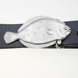 Plaice Fish Belt buckle