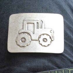 Gürtelschnalle Traktor