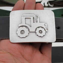 Gürtelschnalle Traktor