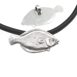 Fisch Anhnger, Zamak Schmuck 30x60  ( 6 mm)