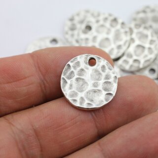 10 Gehmmerte Runde Anhnger, Mnzen 21 mm ( 2,5 mm)
