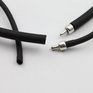 10 Zamak Verbinder, Verschlsse fr PVC-Schlauch, ( 3 mm) 22 x3.5 mm